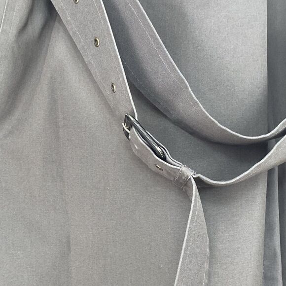 Vintage CLIPPER MIST Men's Size 38 Reg Gray Trench Over Coat w/ Zip-Out Liner - Picture 4 of 16